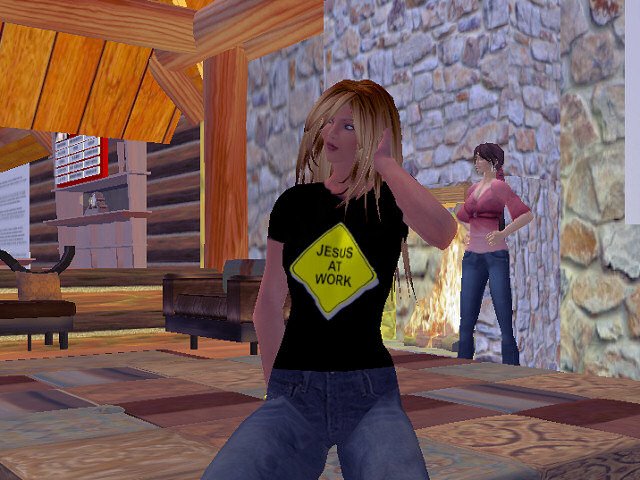 Our hostess Mary Ashton